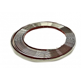 Cowles Products Side Molding - Silver PVC Plastic Chrome Plated - 37752