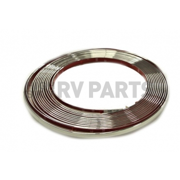 Cowles Products Side Molding - Silver PVC Plastic Chrome Plated - 37752