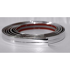 Cowles Products Side Molding - Silver PVC Plastic Chrome Plated - 37792
