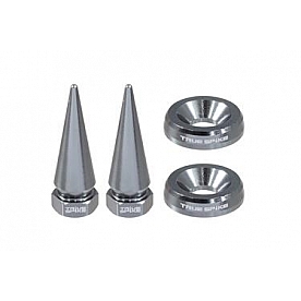 True Spike License Plate Mounting Hardware Set Of 4 - LPH006GM