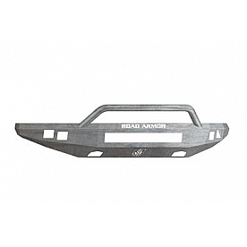 Road Armor Bumper Stealth Pre-Runner 1-Piece Design Steel Natural - 614R4ZNW