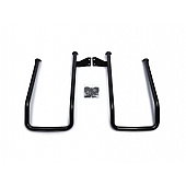 Warn Brush Guard Tubular Powder Coated Black Stainless Steel - 98855