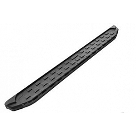 Romik USA Running Board Black Anodized Aluminum Stationary - 52373419