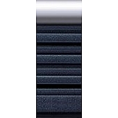 Cowles Products Side Molding - Black And Silver PVC Plastic Chrome Plated - 38350