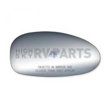 K-Source Exterior Mirror Glass Oval Power/ Manual Single - 90078
