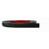 Cowles Products Side Molding - Black PVC Plastic Matte - 38424