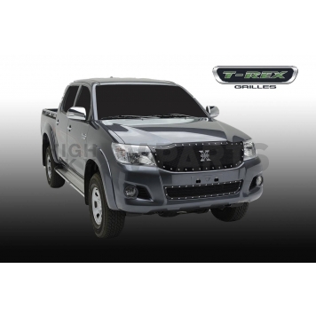T-Rex Truck Products Grille Insert - Mesh Rectangular Black Powder Coated Steel - 6719091-1