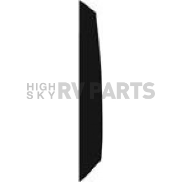 Cowles Products Side Molding - Black PVC Plastic Matte - 38430-1
