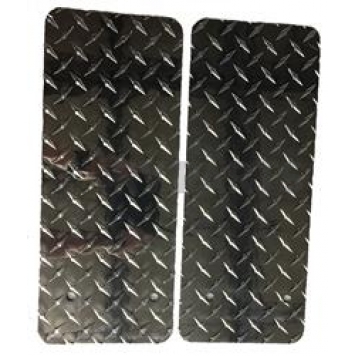 Owens Products Running Board Mud Flap Silver Aluminum - C8000RSG
