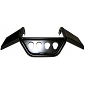 Warn Bumper 1-Piece Design Steel Black - 72539