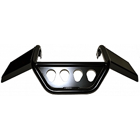 Warn Bumper 1-Piece Design Steel Black - 72539
