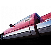 B & I Fender Rocker Panel Molding - Polished Stainless Steel Silver Set of 12 - 1111J