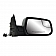 K-Source Exterior Mirror Manual OEM Black Single - 62171G