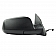 K-Source Exterior Mirror Manual OEM Black Single - 62171G