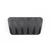Lokar Performance Brake Pedal Pad - Aluminum Black Standard - XBAG6191