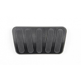 Lokar Performance Brake Pedal Pad - Aluminum Black Standard - XBAG6191