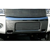 T-Rex Truck Products Bumper Grille Insert Horizontal Bar Polished Silver Billet Aluminum - 25780