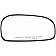 Help! By Dorman Exterior Mirror Glass Rectangular Power Single - 56655