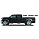 N-Fab Nerf Bar - Truck Wheel to Wheel Black Matte Textured Powder Coated Steel Round - F1797QCTX