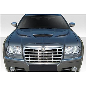 Extreme Dimensions Hood - Fiberglass Reinforced Plastic Black - Hellcat - 113218
