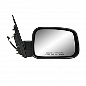 K-Source Exterior Mirror Manual OEM Black Single - 62183G