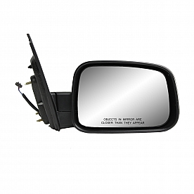 K-Source Exterior Mirror Manual OEM Black Single - 62183G