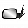 K-Source Exterior Mirror Manual OEM Black Single - 62184G