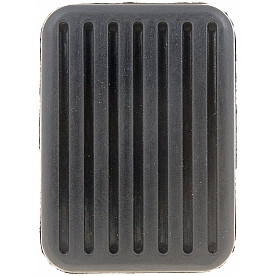 Help! By Dorman Brake Pedal Pad - Rubber Black OE Replacement - 20743