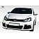 DuraFlex Bumper Cover Plain  R Fiberglass - 107532