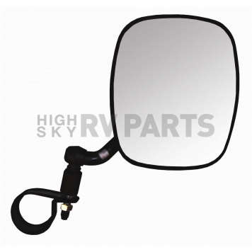 CIPA USA Exterior Mirror Rectangular Manual Black Single - 01138