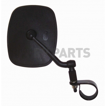 CIPA USA Exterior Mirror Rectangular Manual Black Single - 01138-1