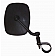 CIPA USA Exterior Mirror Rectangular Manual Black Single - 01138