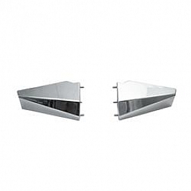 Rugged Ridge Bumper End Polished Silver Stainless Steel - 1154019