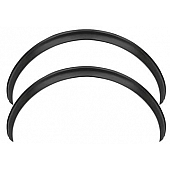 Husky Liner Fender Flare - Black Rubber Set Of 2 - 17052