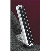 Lokar Performance Accelerator Pedal - Silver Aluminum - FMG6098