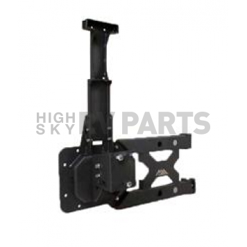 Paramount Automotive Spare Tire Carrier Black Powder Coated Tailgate Mount - 510400