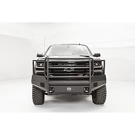 Fab Fours Bumper Premium 1-Piece Design Steel Black - CS16R38601