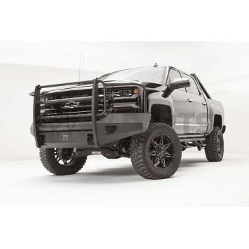 Fab Fours Bumper Premium 1-Piece Design Steel Black - CS16R38601-1