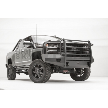 Fab Fours Bumper Premium 1-Piece Design Steel Black - CS16R38601-2