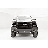 Fab Fours Bumper Premium 1-Piece Design Steel Black - CS16R38611
