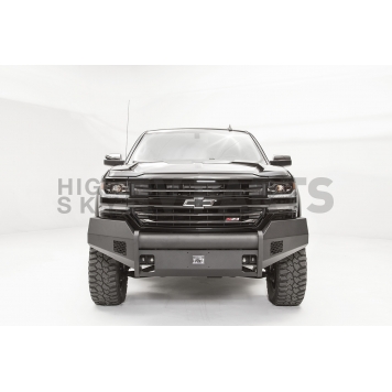 Fab Fours Bumper Premium 1-Piece Design Steel Black - CS16R38611