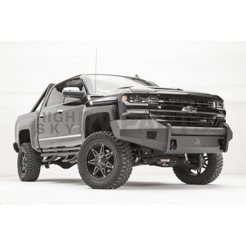 Fab Fours Bumper Premium 1-Piece Design Steel Black - CS16R38611-2
