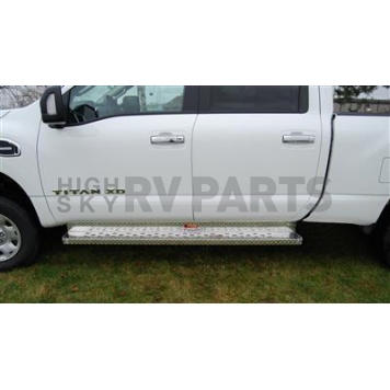 Owens Products Running Board Diamond Plate Aluminum Stationary - 82429G01