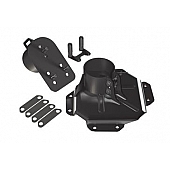 Teraflex Spare Tire Carrier Tailgate Mount Steel Black - 4838130