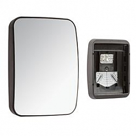 Velvac Exterior Mirror Glass Rectangular Manual Single - V154280002
