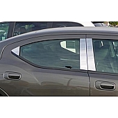 TFP (International Trim) Body Pillar Cover - Polished Stainless Steel Silver Set of 6 - 27005PPT