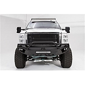 Fab Fours Bumper Vengeance 1-Piece Design Steel Natural - FS11V2652B