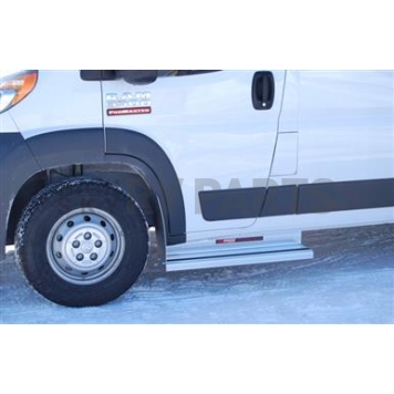 Owens Products Running Board Silver Aluminum Stationary - OCR7240801