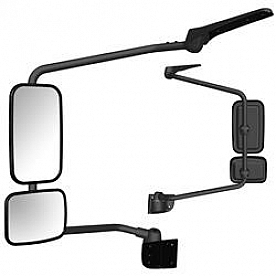 Velvac Exterior Mirror Glass Rectangular Manual Single - V614080002