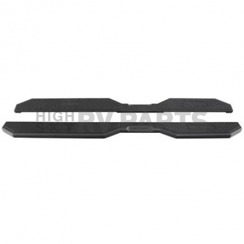 Smittybilt Running Board - Truck Wheel To Wheel Black Painted Steel - 616948-1